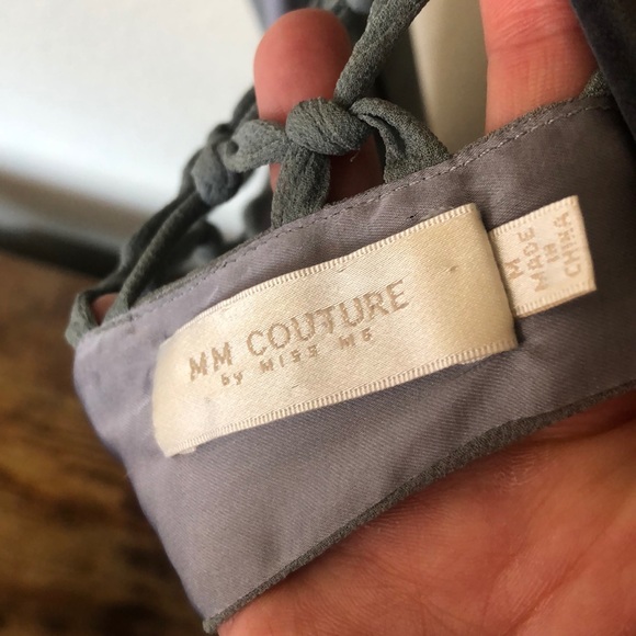 EUC MM Couture by Miss Me Mini Dress - Open Back - Picture 8 of 8